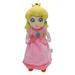 Super Mario All Star Collection - Princess Peach Stuffed Plush Toy Doll 10.5 Pink