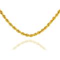 GOLD CHAINS: ROPE SOLID GOLD CHAIN 1.5MM : 10K 16