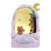 AIXING Table Lamp Fairy House Shape Moon Resin Warm Light Lamp Night Light Table Decor Toys for Kids Room Decorations for Bedroom Bedside Living Room pretty well