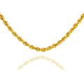 GOLD CHAINS: ROPE SOLID GOLD CHAIN 1.5MM : 10K 24