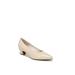 Wide Width Women's Minx Pumps by LifeStride in Cream Fabric (Size 6 W)