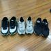 Nike Shoes | 3 Pairs Of Preloved Sneakers | Color: Black/White | Size: 4.5g