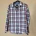 American Eagle Outfitters Shirts | American Eagle Outfitters Classic Fit Button | Color: Blue/Red | Size: M