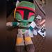 Disney Toys | Disney Star Wars Plush Boba Fett Toy New With Tags | Color: Green/Red | Size: Osb