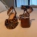 J. Crew Shoes | J Crew Leopard Print Sandals | Color: Brown | Size: 9