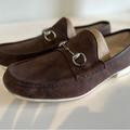 Gucci Shoes | Men's Gucci Boat Loafers Shoes | Color: Brown | Size: 12