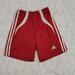 Adidas Bottoms | Adidas Red/White Jersey Shorts, Boys Size Medium, Decent Condition! | Color: Red/White | Size: Mb