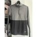 Adidas Tops | Black And Gray Quarter Zip Sweatshirt | Color: Black/Gray | Size: L