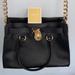 Michael Kors Bags | Michael Kors - Large Saffiano Leather Hamilton East West Satchel | Color: Black/Gold | Size: Os