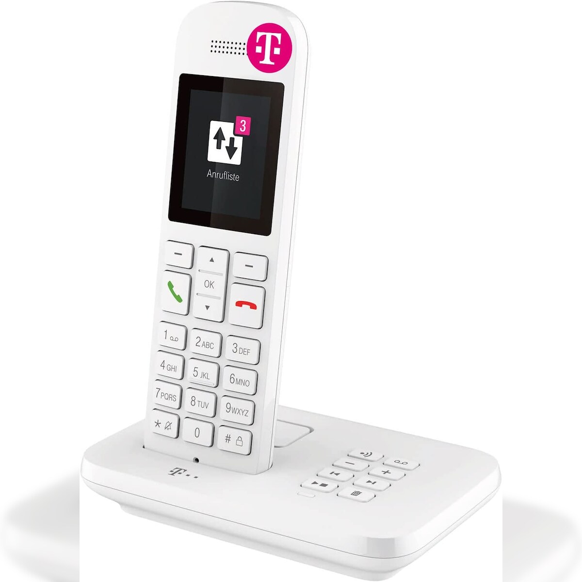 Telekom Sinus A12 mit Basis und AB weiß Image