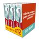 Colgate 360, Soft Toothbrush, Removes Eucalyptus Bacteria, Includes Cap, Pack of 12