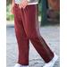 Blair Men's Haband Men’s Side-Striped Sport Pants - Red - M