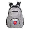 MOJO Gray Detroit Pistons Personalized Premium Laptop Backpack