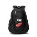 MOJO Black Detroit Red Wings Personalized Premium Laptop Backpack