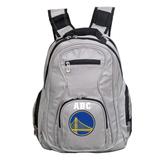 MOJO Gray Golden State Warriors Personalized Premium Laptop Backpack