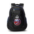 MOJO Black New York Islanders Personalized Premium Color Trim Backpack