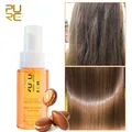 PURC-Sérum à l'huile d'argan marocain pour lisser les cheveux adoucir réparer les frisottis