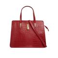 Cluty Handtasche Damen rot, ONE SIZE