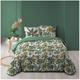 Doulito - Housse de couette - 260 x 240 cm + taies - Palmiers Vert - Vert