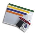 Snopake "Zippa Bag S" Assorted Colour Packs, A3 Assorted Pla