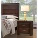 Oberreit Nightstand with 2 Spacious Storage Drawers,Transitional Style