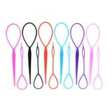 10PCS Plastic Magic Pull Hair Pin Tail Hair Braid Ponytail Maker Styling Tool (5 Large + 5 small)