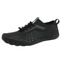 KaLI_store Mens Golf Shoes Mens Air Running Tennis Shoes Lightweight Sport Gym Jogging Walking Sneakers Black 9