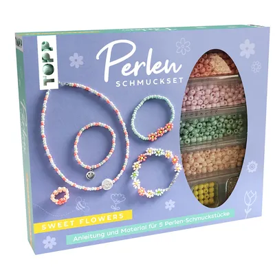 Perlen Schmuckset Sweet Flowers