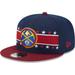 "Men's New Era Navy Denver Nuggets Banded Stars 9FIFTY Snapback Hat"