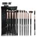 Corashan Makeup Brushes 12 PCS Makeup Eye Shadow Brush Highlighter Brush Makeup Brush Set