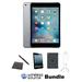 Restored Apple iPad Mini 2 A1489 (WiFi) 16GB Space Gray Bundle w/ Case Tempered Glass Stylus Microfiber Cleaning Cloth Charger (Refurbished)