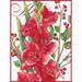 Wildon Home® Flowers & Berries Gladiolas by Beth Grove - Wrapped Canvas Print Canvas | 24 H x 18 W x 1.25 D in | Wayfair