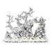 The Holiday Aisle® Deer & Trees 16"L x 12.5"H Resin Resin | 12.5 H x 16 W x 4.5 D in | Wayfair B22EEE63B6414F2F85512CBEB6549C7F