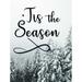 Loon Peak® Tis the Season by Lauren Rader - Wrapped Canvas Print Metal | 32 H x 24 W x 1.25 D in | Wayfair 61DDC2DD36FC48ED9258FA03AD9181CF