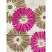 Rosalind Wheeler Wooden Flowers - Wrapped Canvas Print Metal | 32 H x 24 W x 1.25 D in | Wayfair 57EB70EA06804ABC9FE46F920D325904