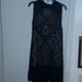 Free People Dresses | Fp Free People Angel Lace Dress Black | Color: Black/Cream | Size: M