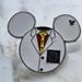 Disney Jewelry | Journey Into Imagination With Figment Cast Costume Mickey Mouse Icon Disney Pin | Color: Red/White | Size: Os