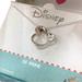 Disney Jewelry | Disney Be Mine Mouse Ears Silver Plated Necklace | Color: Silver | Size: Os