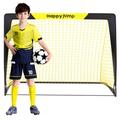 Happy Jump Fussballtor Pop Up Fussballtore für Kinder Garten Fussball Tor Football Ball Tore x1 (3'x2.2', Schwarz+Gelb)