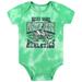 Newborn & Infant Green Notre Dame Fighting Irish Lil Rocker Tie-Dye Bodysuit