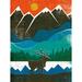 Loon Peak® Big Sky I No Words Crop - Wrapped Canvas Print Metal | 32 H x 24 W x 1.25 D in | Wayfair 2D77FCBDFCF344AC906CB1805AD16D55