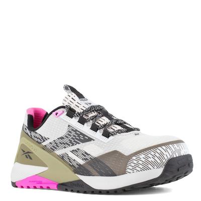 Reebok Work Nano X1 Adventure Work Composite Toe - Womens 7.5 Silver Oxford W
