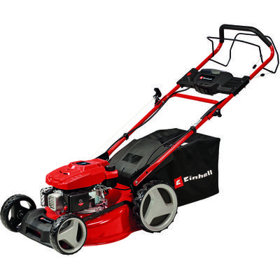 Einhell - Benzin-Rasenmäher gc-pm 46 sm hw-e Li (2 kW, 4-Takt-Motor, für bis zu 1.400 m²,