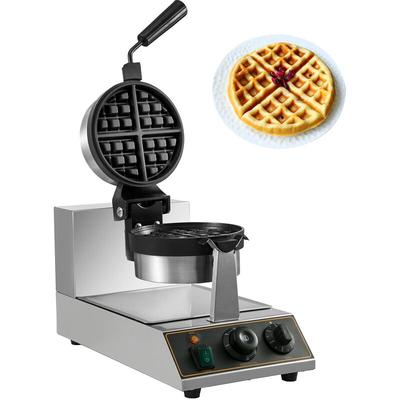 1100w Gaufrier Electrique Rotatif Machine a Gaufre Waffle Crepiere Pancake