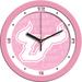 Sun Time South Florida Bulls Wall Clock Glass/Plastic in Pink | 11.5 H x 11.5 W x 1.5 D in | Wayfair ST-CO3-SFB-PWCLOCK