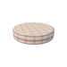 Gracie Oaks Decorative Indoor Outdoor Waterproof Round Cushion Cover, Patio UV Resistant Seat Cushion Cover Polyester | 5 H x 18 W in | Wayfair