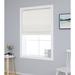 Symple Stuff Room Darkening White Roman Shade in Gray | 37 H x 27 W x 3.5 D in | Wayfair 57AD93D6397A473687FEA479FF1D89DD