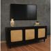 Bayou Breeze Akari Solid Wood TV Stand for TVs up to 55" Wood in Brown | 30 H x 60 W x 18 D in | Wayfair F37C8ABABA174219A2915783E6917322