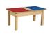 Wood Designs Time-2-Play Table Wood/Plastic in Black | 14.5 H x 35 W x 15.5 D in | Wayfair TPRET14-SRB