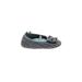 Carter's Booties: Slip-on Wedge Casual Gray Print Shoes - Kids Girl's Size 2